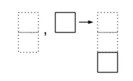 Function for adding square to vertical block